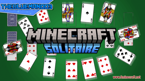 Minecraft Solitaire Map (1.21.1, 1.20.1) – Classic Card Game Reimagined Thumbnail