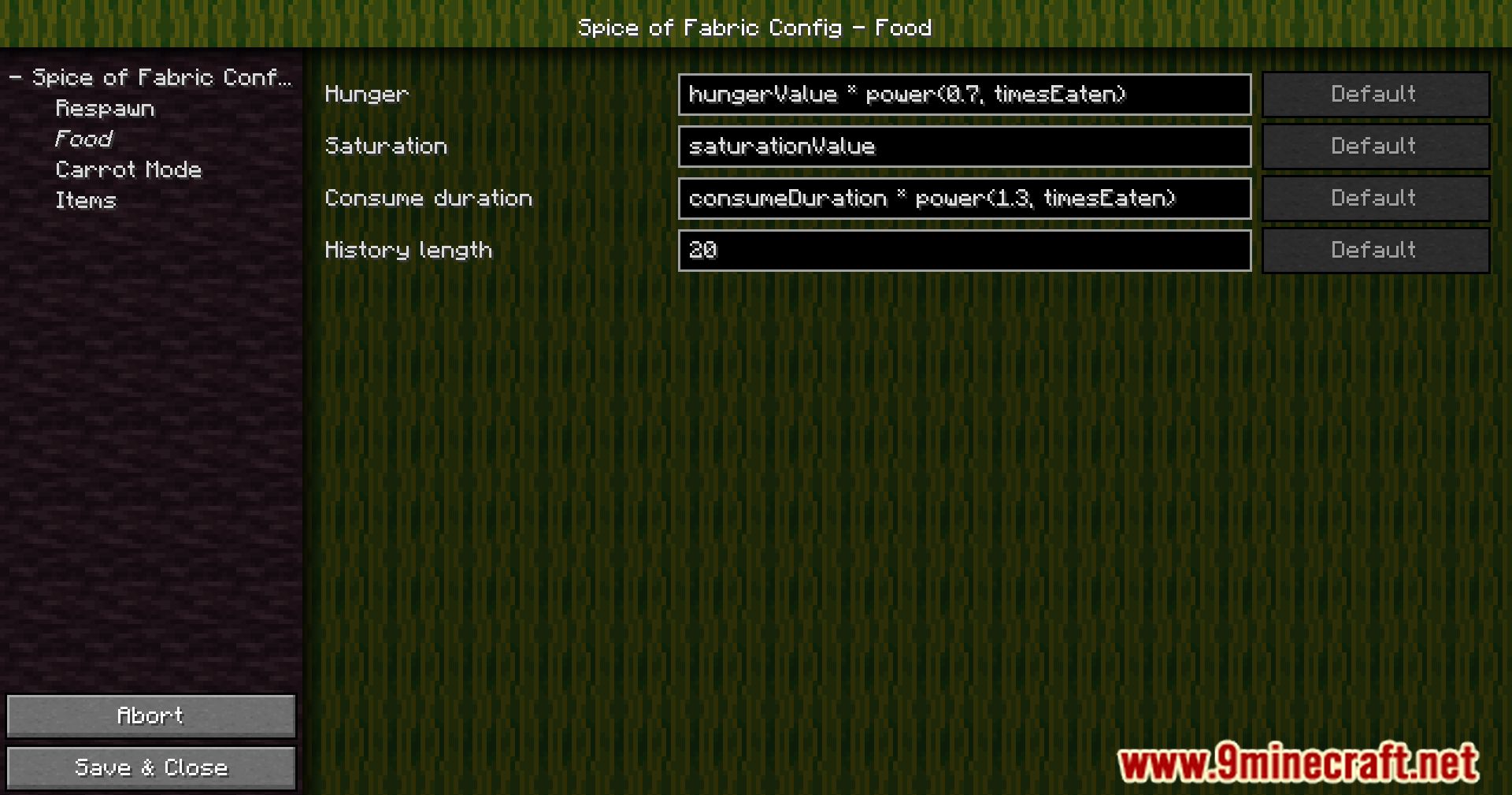 Spice Of Fabric Mod (1.20.4, 1.19.4) - A Flavorful Twist To Your Minecraft Meals 4