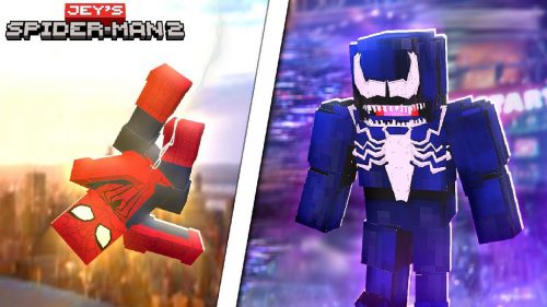 Marvel’s Spider Man 2 Addon (1.20, 1.19) – MCPE/Bedrock Mod Thumbnail