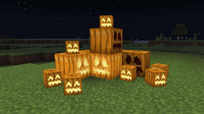 Spooktober Texture Pack (1.20, 1.19) - MCPE/Bedrock Halloween Pack 4