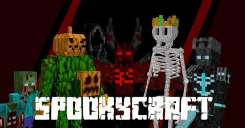 SpookyCraft Addon (1.20) – MCPE/Bedrock Mod Thumbnail