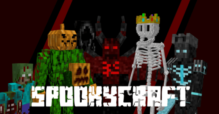 SpookyCraft Addon (1.20) - MCPE/Bedrock Mod 1