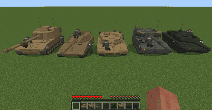 TT Armored Vehicles Addon (1.20) - MCPE/Bedrock Mod 4