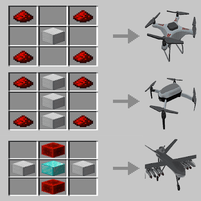 TT Drones Addon (1.20) - MCPE/Bedrock Mod 5