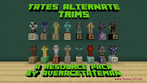 Tate’s Alternate Trims Resource Pack (1.20.6, 1.20.1) – Texture Pack Thumbnail