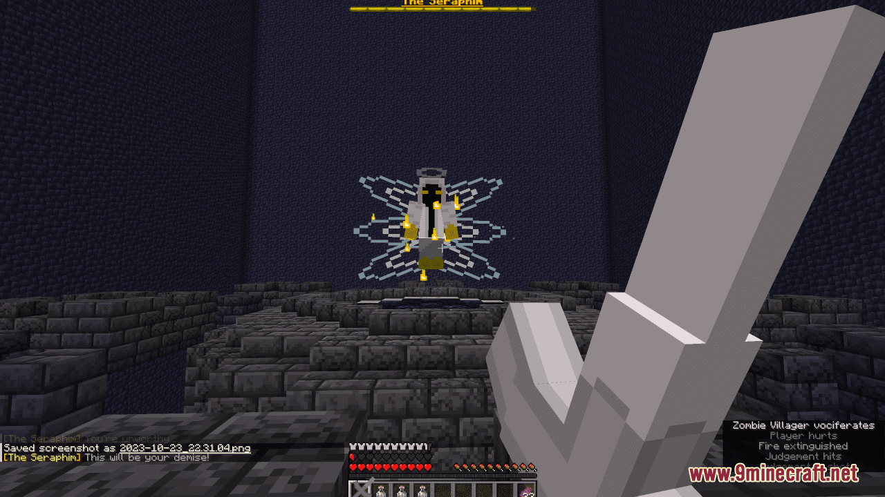 The Seraphim Map (1.21.1, 1.20.1) - Defying Heaven's Guardian 8