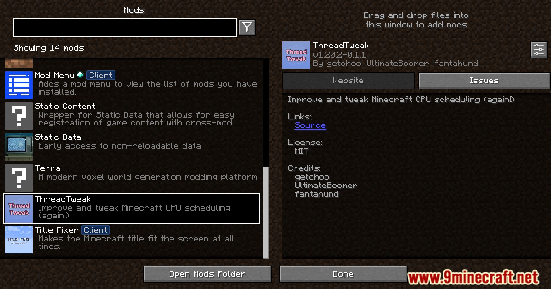 Thread Tweak Mod (1.20.4, 1.20.1) - Unleash The Full Power Of Your CPU 2