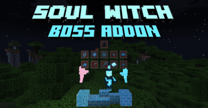 Soul Witch Boss Addon (1.20) - MCPE/Bedrock Mod 1