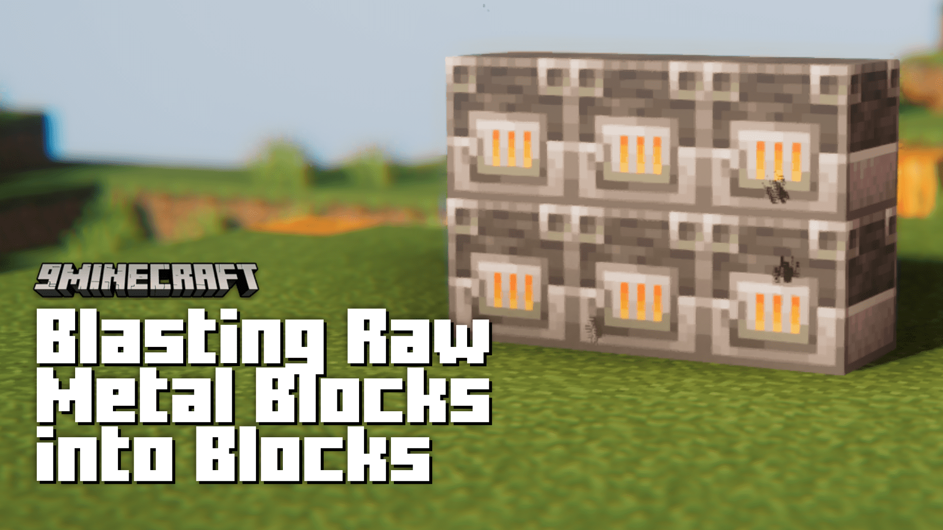 Blasting Raw Metal Blocks into Blocks Mod (1.21.1, 1.20.1) 1