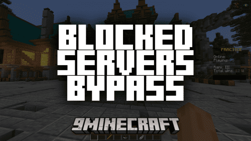 Blocked Servers Bypass Mod (1.20.1, 1.19.4) –  Access Servers Blocked by Mojang! Thumbnail