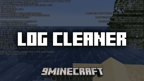 Log Cleaner Mod (1.20.2, 1.19.4) – Cleans Old and Unused Log Files Thumbnail