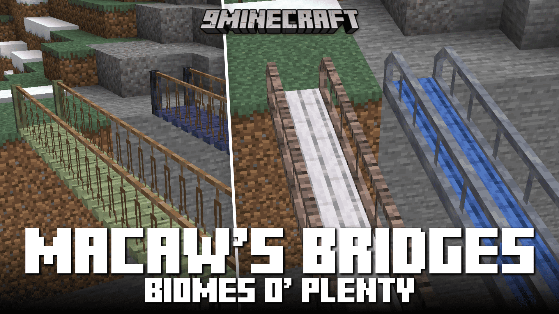 Macaw's Bridges - Biomes O' Plenty Compatibility Mod (1.20.4, 1.19.4) 1