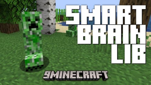 SmartBrainLib Mod (1.21.1, 1.20.1) – Makes the Brain System Easier to Use Thumbnail