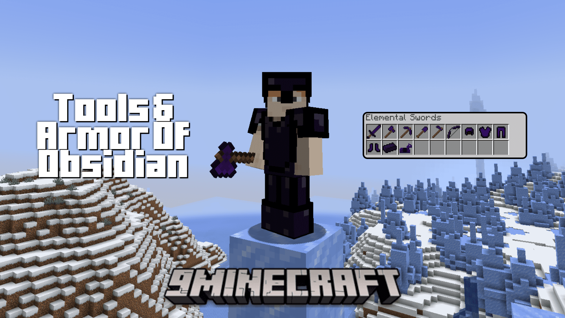 Tools and Armor of Obsidian Mod (1.20.4, 1.19.4) 1