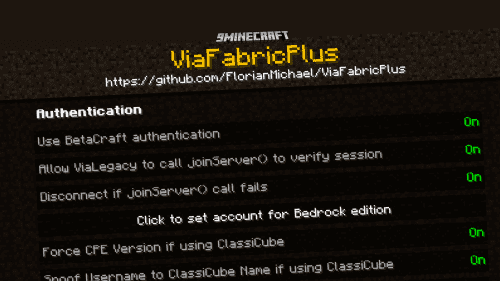ViaFabricPlus Mod (1.21, 1.20.1) – Connect to Every Server Version Thumbnail