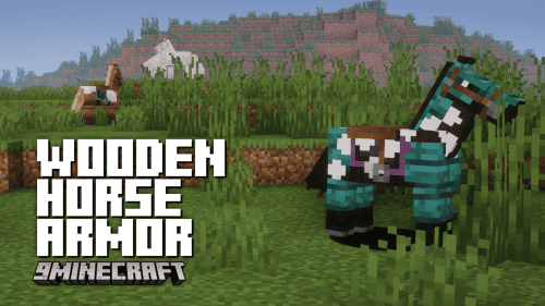 Wooden Horse Armor Mod (1.20.4, 1.19.4) – New Horse Armor Variants Thumbnail