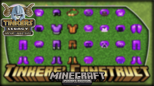 Tinkers Legacy: Armory Additions Addon (1.20) – MCPE/Bedrock Mod Thumbnail