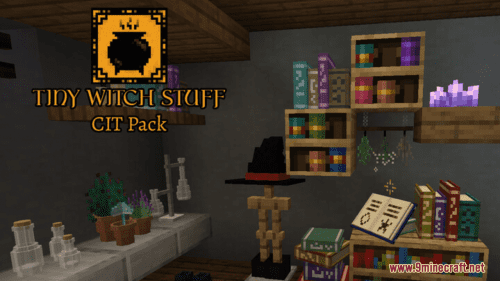 Tiny Witch Stuff Resource Pack (1.20.6, 1.20.1) – Texture Pack Thumbnail