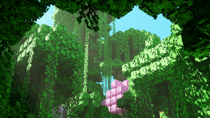 Trees Plus+ Texture Pack (1.21, 1.20) - MCPE/Bedrock Better Trees Pack 4