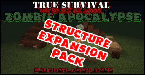 True Survival – Zombie Apocalypse (1.20) – Structure Expansion Pack Addon Thumbnail