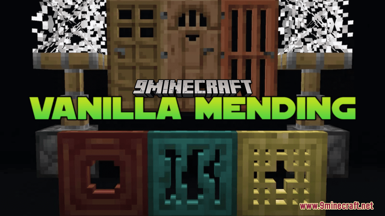 Vanilla Mending Resource Pack (1.20.6, 1.20.1) - Texture Pack 1