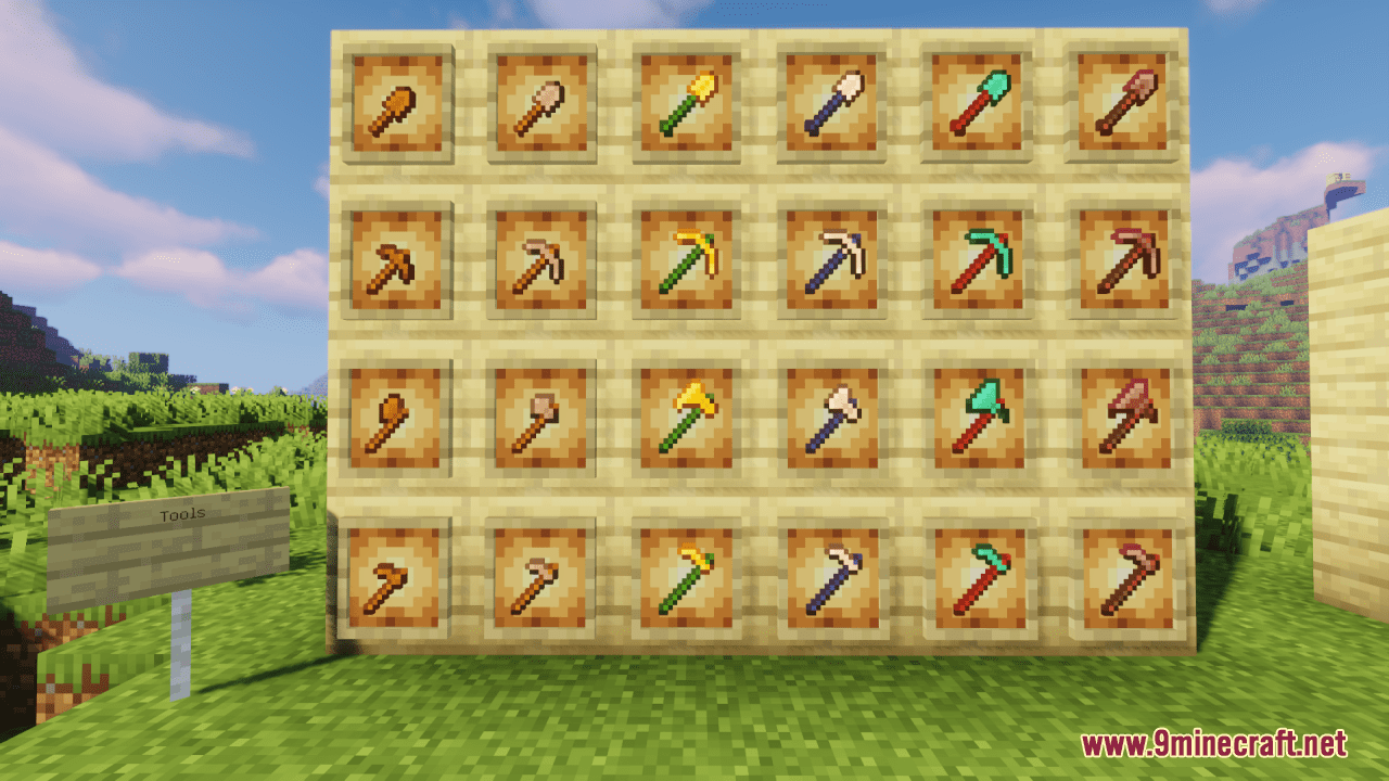 Voob's Better Tools Resource Pack (1.20.6, 1.20.1) - Texture Pack 2