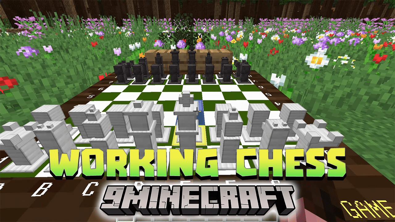 Working Chess Data Pack (1.20.2, 1.19.4) - Play Chess Like Never Before! 1