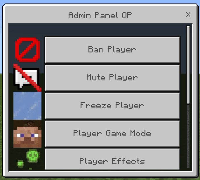 World Admin Functions Addon (1.20) - MCPE/Bedrock Mod 2