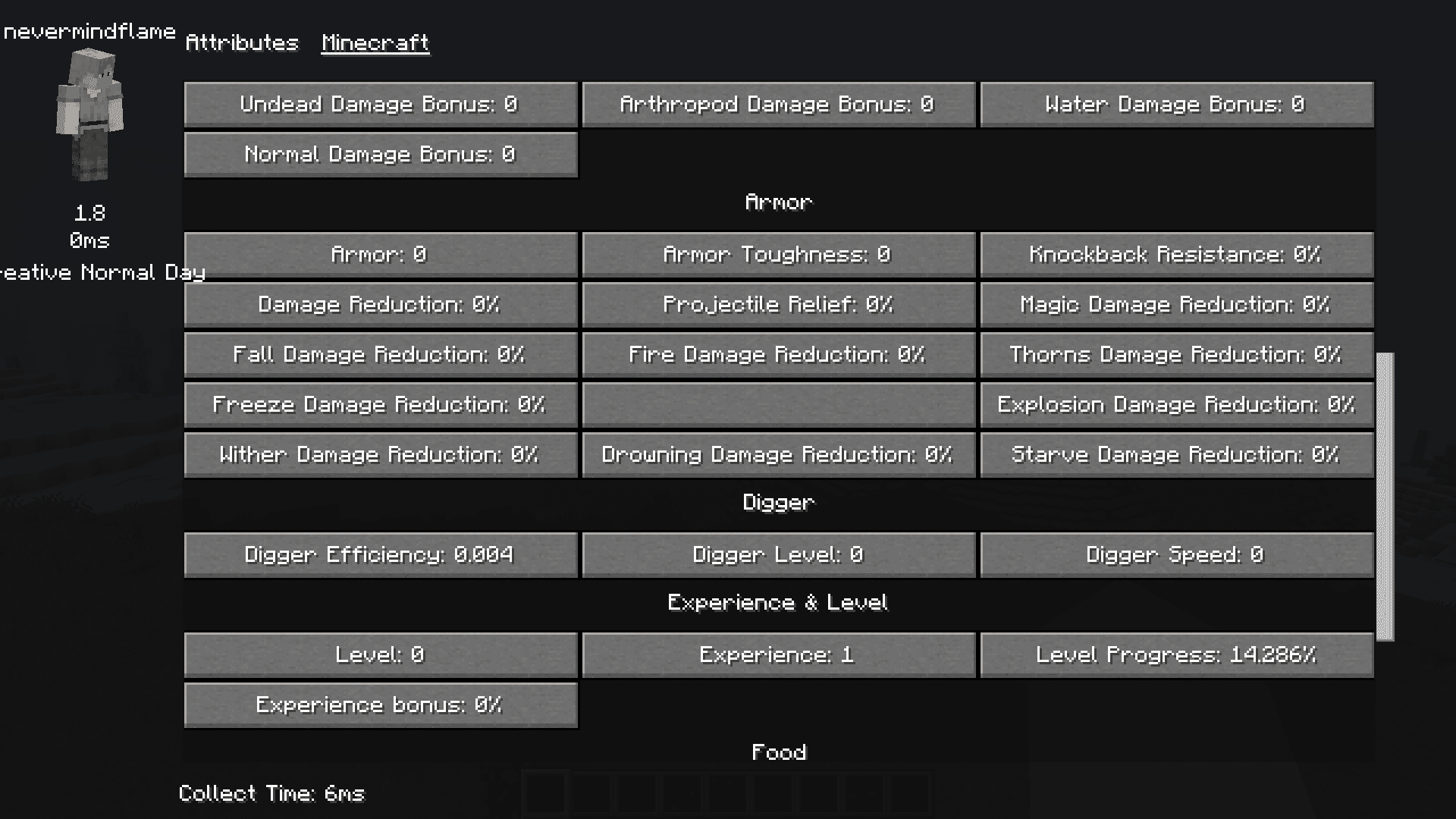 X-PlayerInfo Mod (1.20.2, 1.20.1) - Player Statistics Screen 3