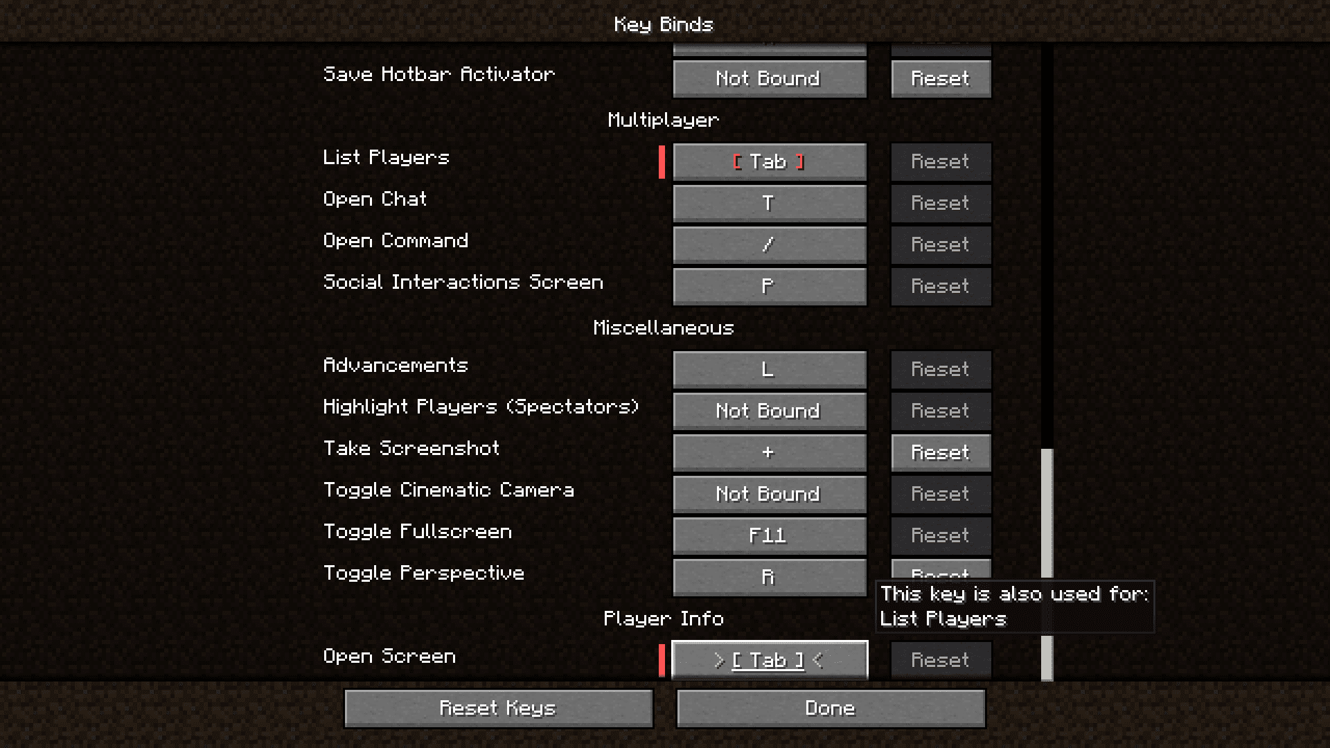 X-PlayerInfo Mod (1.20.2, 1.20.1) - Player Statistics Screen 6