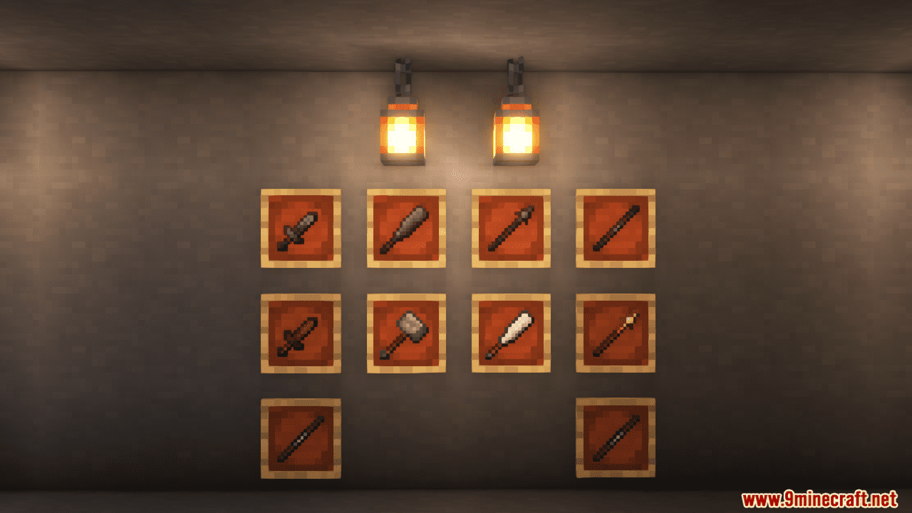 Basic Weapons Mod (1.21.1, 1.20.1) - Adding 5 New Weapon Types 4