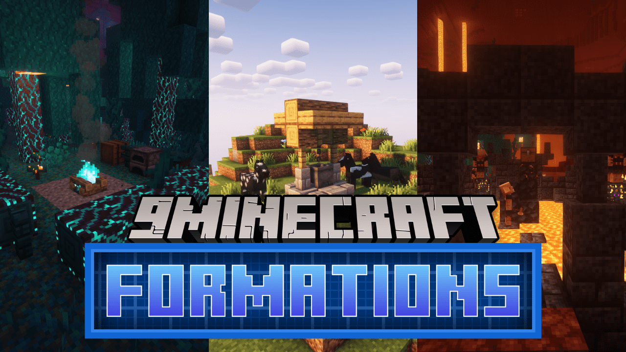 Formations Mod (1.21.1, 1.20.1) - Structure Library 1