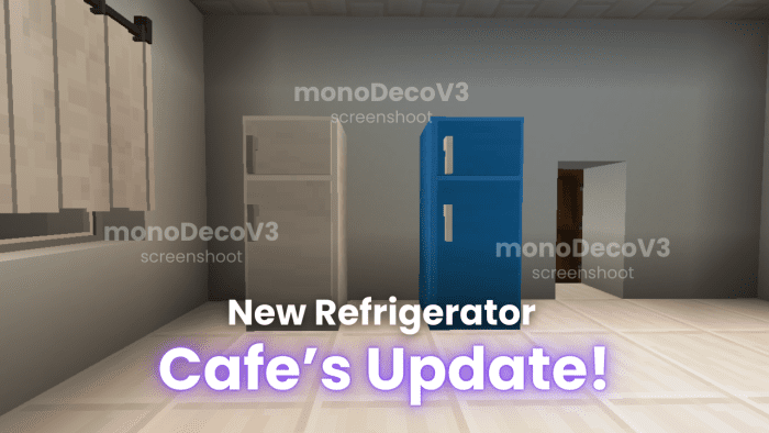 monoDeco Furniture Addon (1.20) - MCPE/Bedrock Mod 13