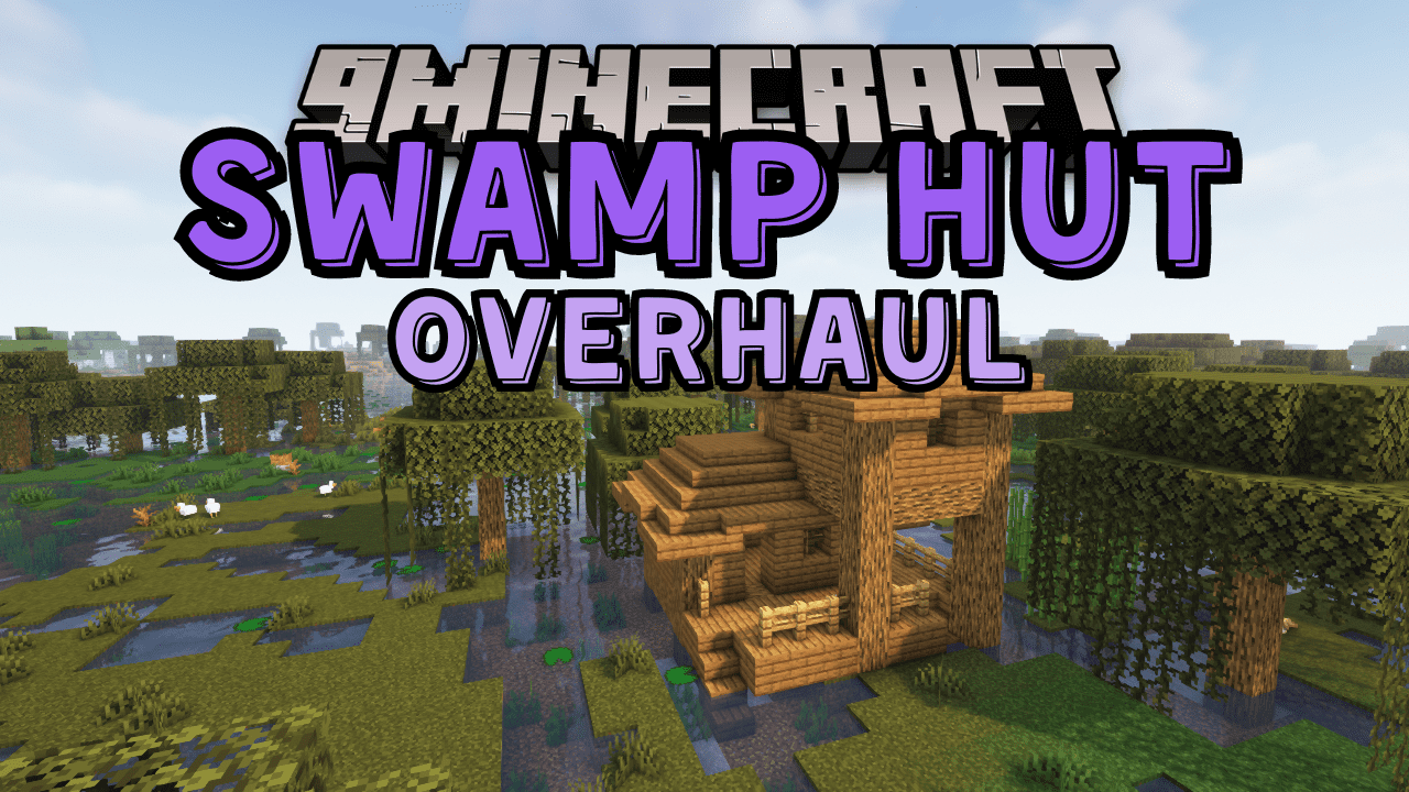 DnT Swamp Hut Overhaul Mod (1.21.1, 1.20.1) - Revitalizing Swamps, One Hut At A Time! 2