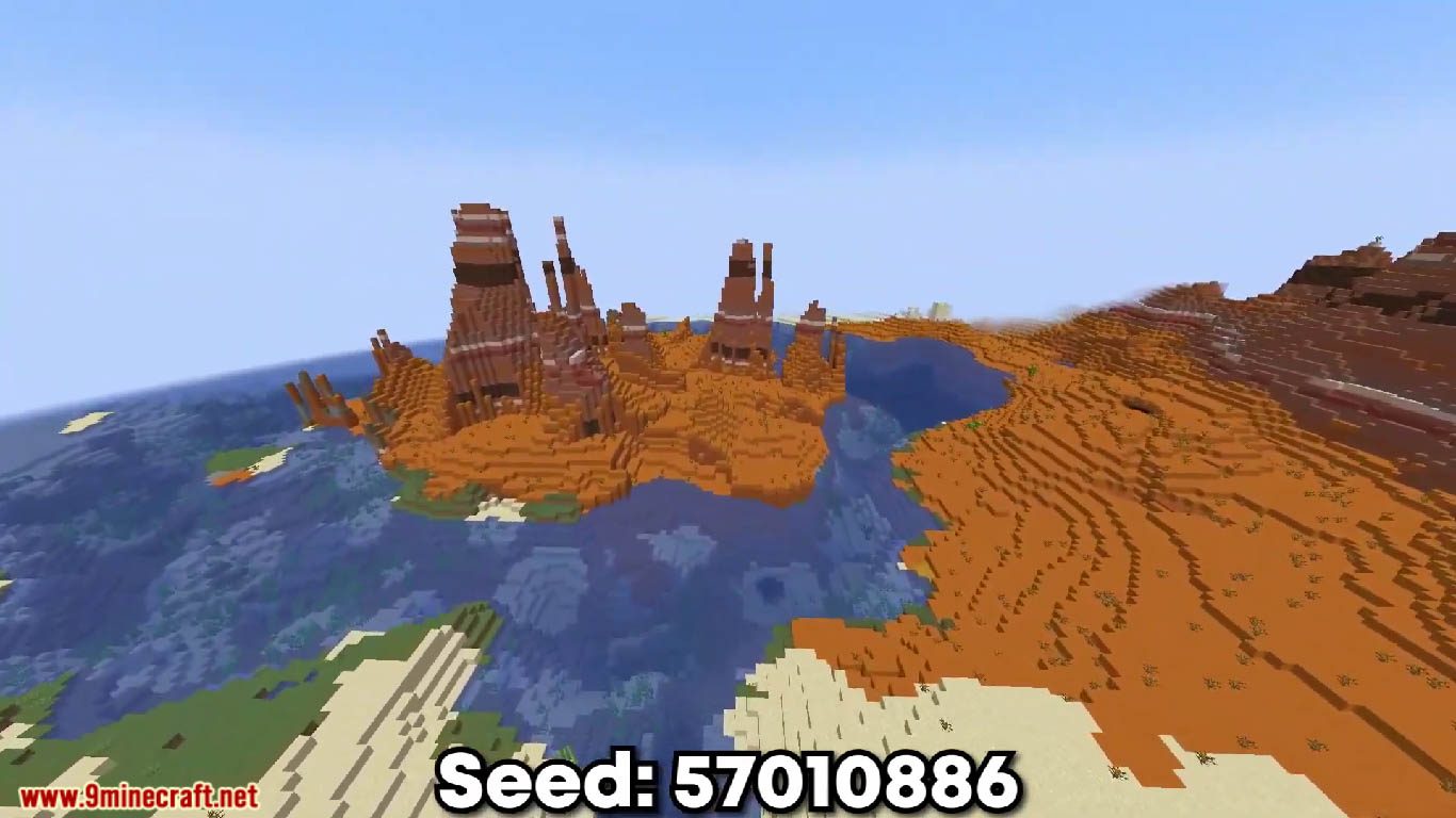 4 Villages Desert Seeds For Minecraft (1.20.6, 1.20.1) - Java/Bedrock Edition 12