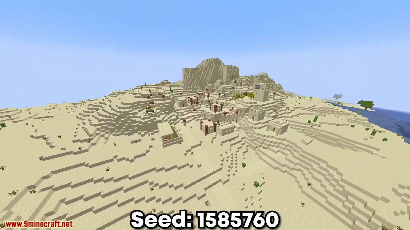 Best New Desert Seeds For Minecraft (1.20.6, 1.20.1) - Java/Bedrock Edition 5