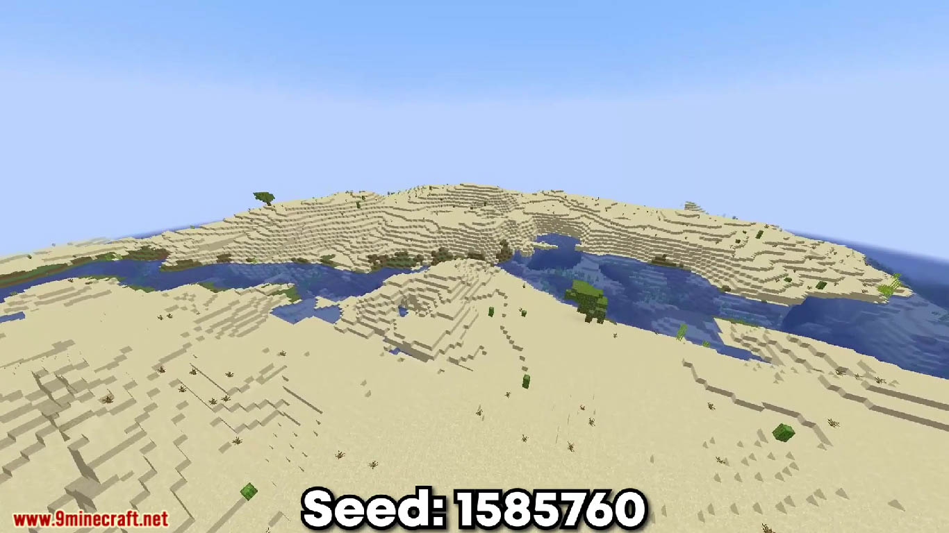 Best New Desert Seeds For Minecraft (1.20.6, 1.20.1) - Java/Bedrock Edition 6