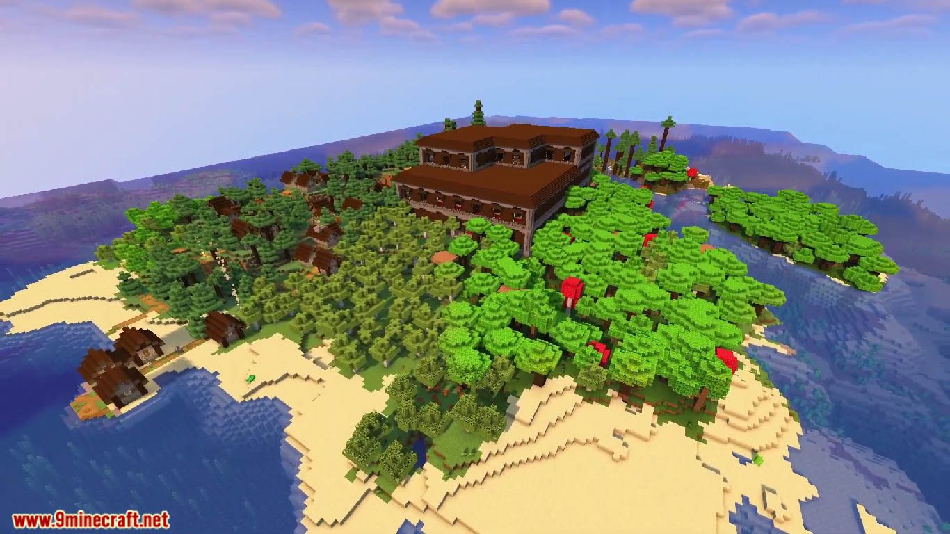 5 Best Survival Island Spawn Seeds For Minecraft (1.20.4, 1.19.4) - Java/Bedrock Edition 7