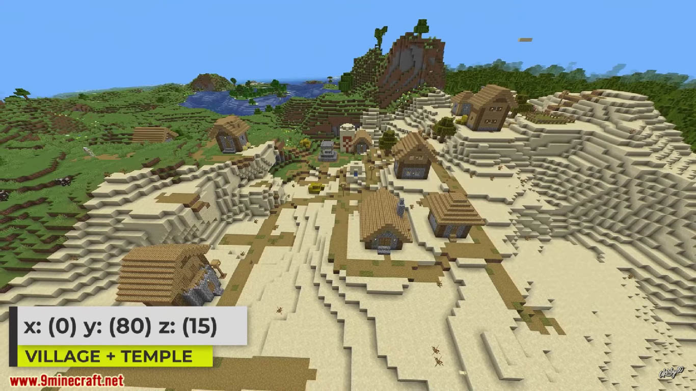 4 New Villages Discovery Seeds For Minecraft (1.20.6, 1.20.1) - Java/Bedrock Edition 2