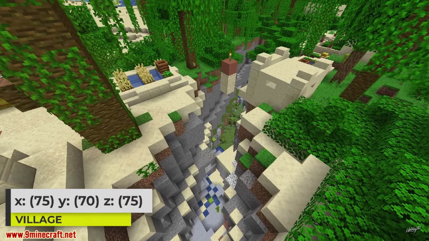 4 New Villages Discovery Seeds For Minecraft (1.20.6, 1.20.1) - Java/Bedrock Edition 9