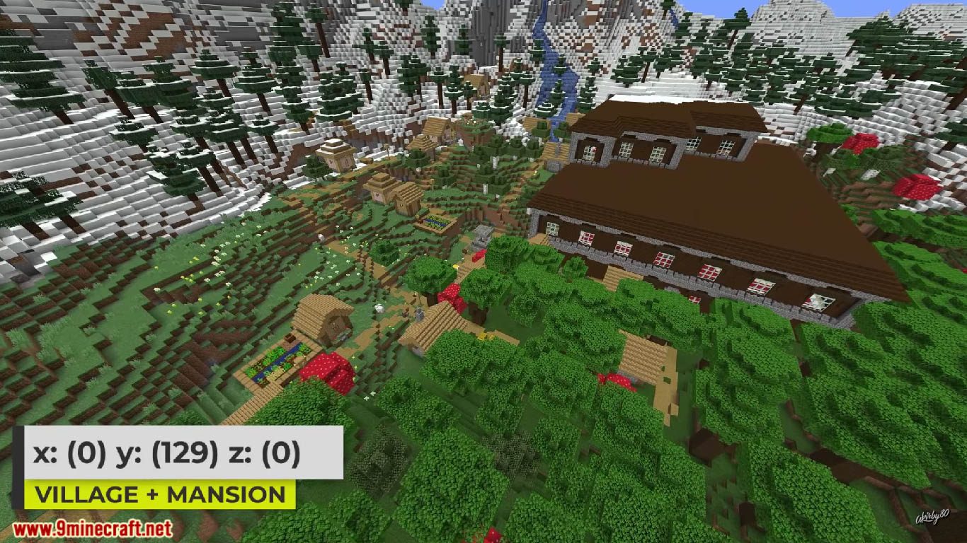 4 New Villages Discovery Seeds For Minecraft (1.20.6, 1.20.1) - Java/Bedrock Edition 11