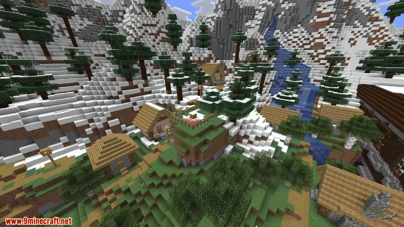 4 New Villages Discovery Seeds For Minecraft (1.20.6, 1.20.1) - Java/Bedrock Edition 12