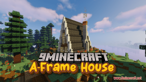 A-Frame House Map (1.20.2, 1.19.4) – Creative Base Thumbnail