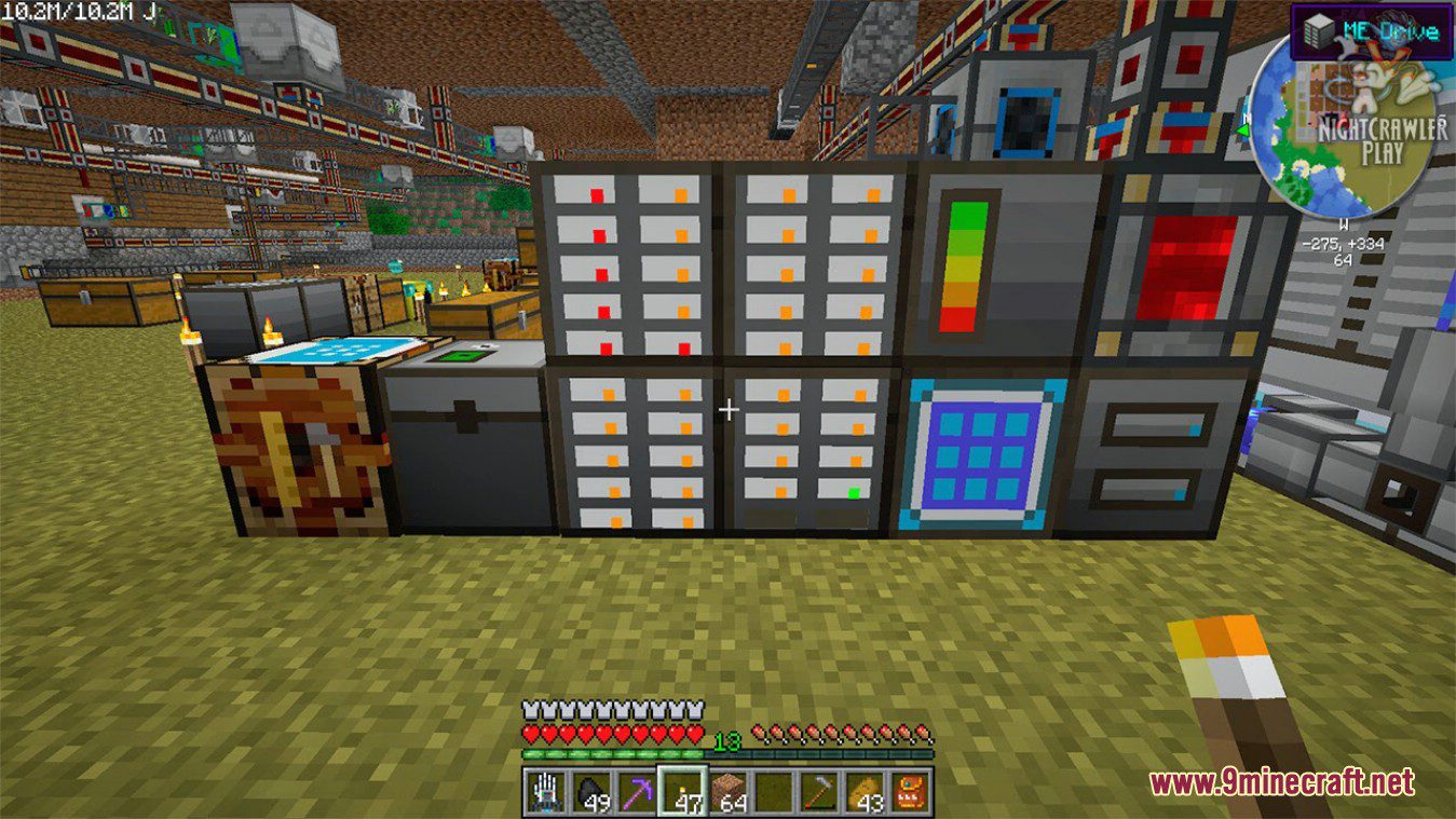 AE2 Unofficial Extended Life Mod (1.12.2) - Backport of Applied Energistics 2 3