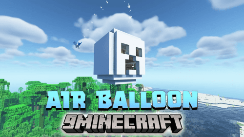 Air Balloon Data Pack (1.20.2, 1.19.4) – Elevate Your Minecraft World! Thumbnail