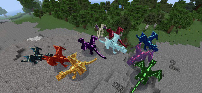 Alylica's Dragons Addon (1.21, 1.20) - MCPE/Bedrock Mod 10