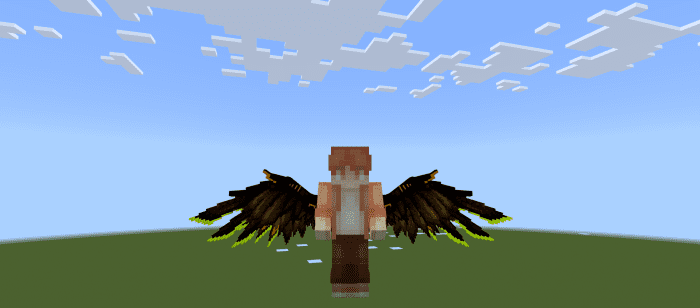 Angel Steel Wings Addon (1.20, 1.19) - MCPE/Bedrock Mod 9