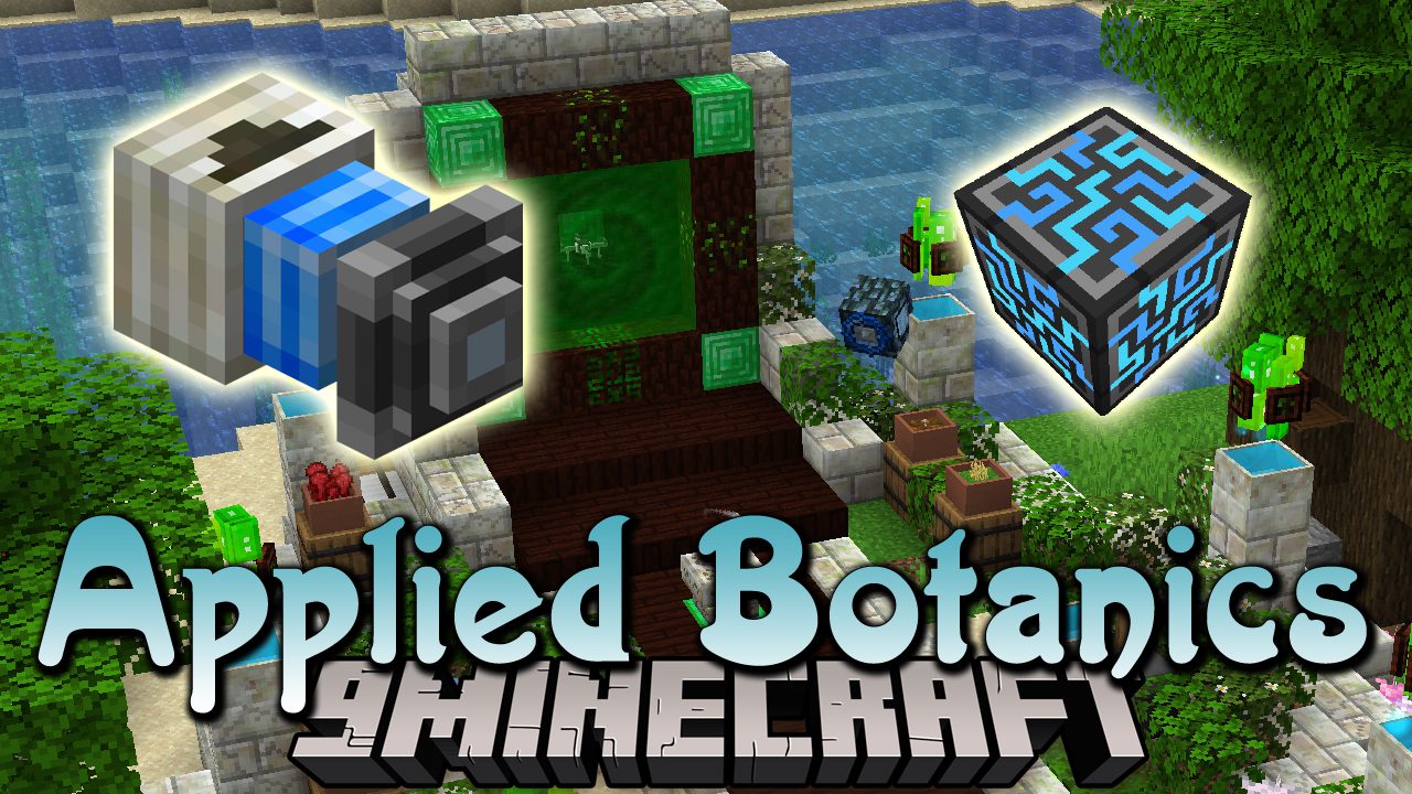 Applied Botanics Mod (1.20.1, 1.19.2) - Mana Through AE2 1