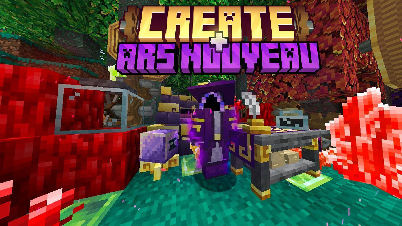 Ars Creo Mod (1.20.1, 1.19.2) - Ars Nouveau & Create 1