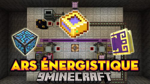 Ars Énergistique Mod (1.20.1, 1.19.2) – Integration Between AE 2 and Ars Nouveau Thumbnail